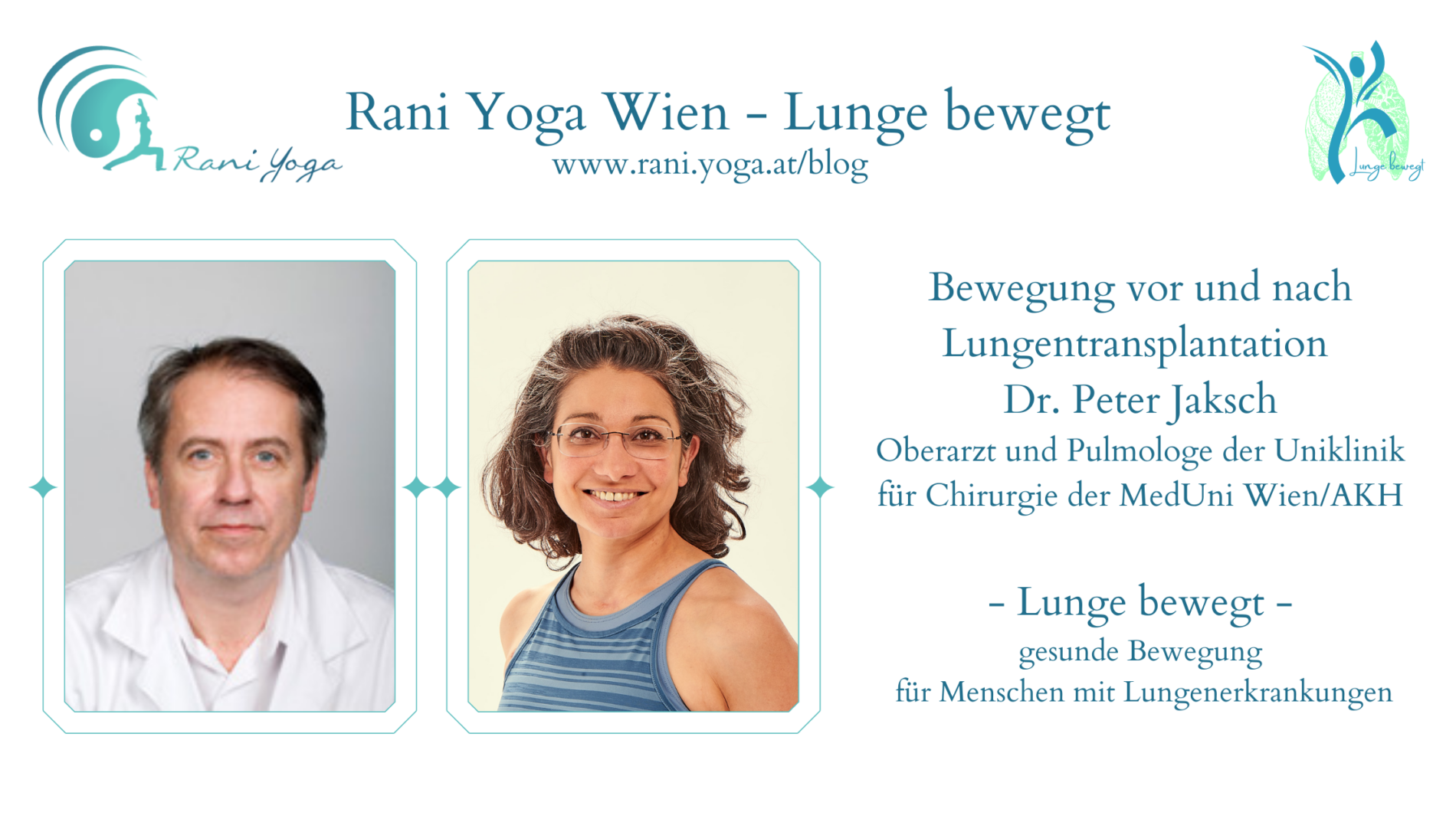 Dr Peter Jaksch im Interview für Lunge bewegt
