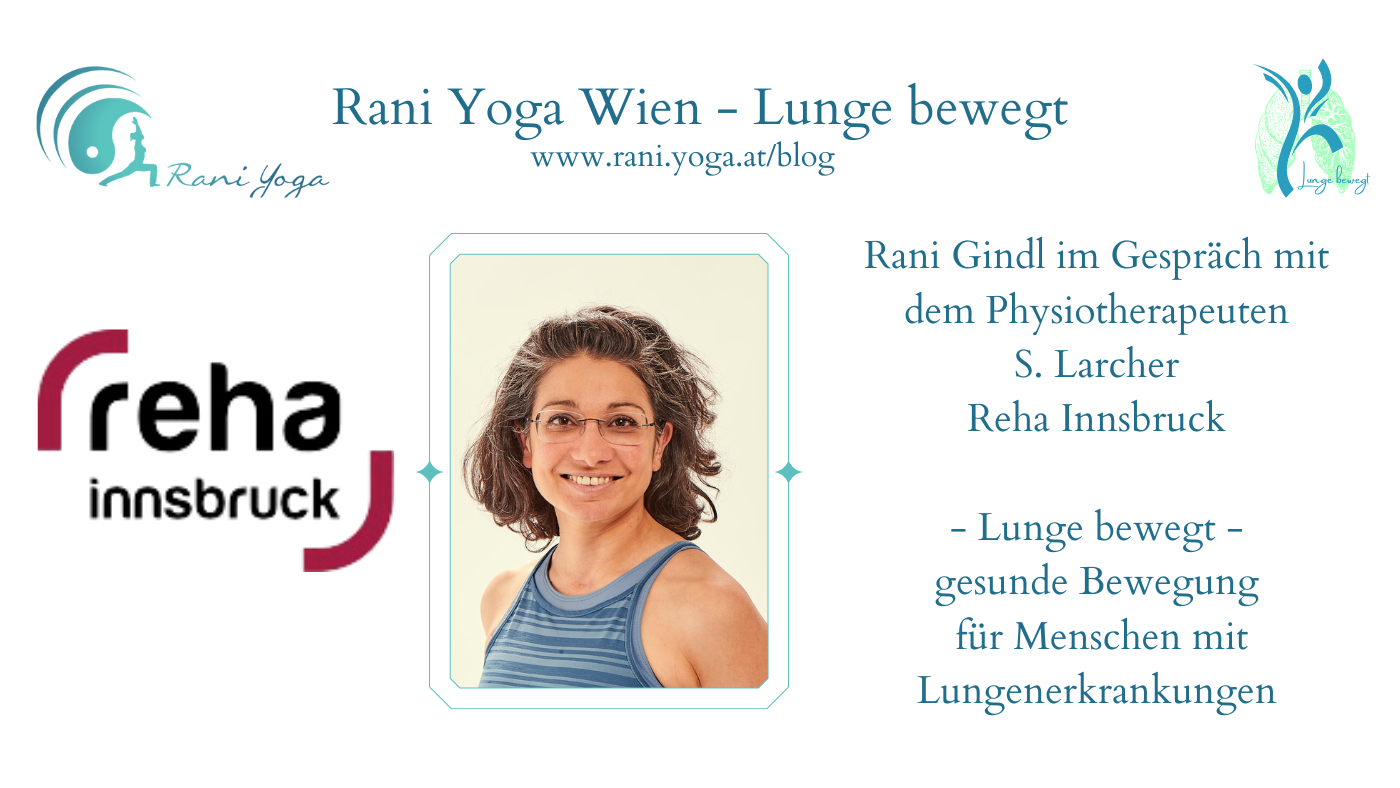 Physiotherapeut Larcher, Reha Innsbruck im Gespräch mit Lunge bewegt
