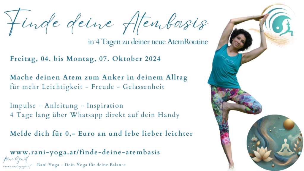 Finde deine Atembasis Rani Yoga Wien