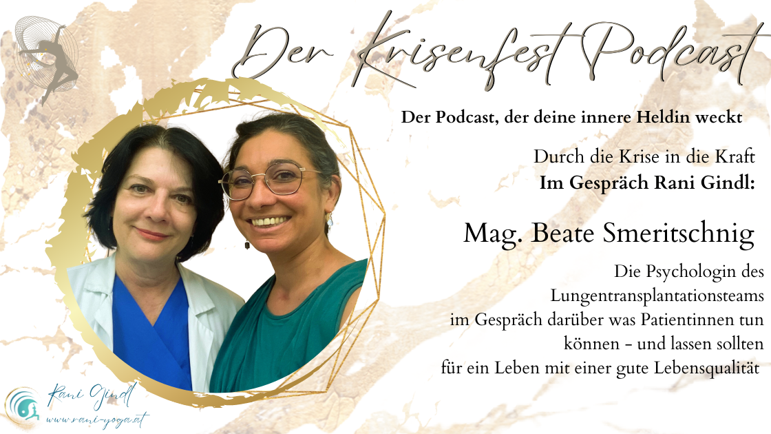 Mag. Beate Smeritschnig, Psychologin für Lungentransplantierte im AKH Wien